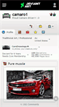 Mobile Screenshot of camaro1.deviantart.com