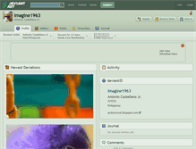 Tablet Screenshot of imagine1963.deviantart.com