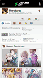 Mobile Screenshot of ihirotang.deviantart.com