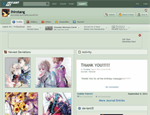 Tablet Screenshot of ihirotang.deviantart.com