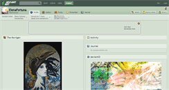 Desktop Screenshot of elenafortuna.deviantart.com