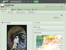 Tablet Screenshot of elenafortuna.deviantart.com