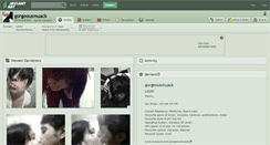 Desktop Screenshot of gorgeousmuack.deviantart.com