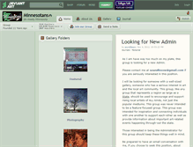 Tablet Screenshot of minnesotans.deviantart.com