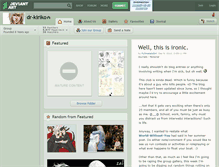 Tablet Screenshot of dr-kiriko.deviantart.com