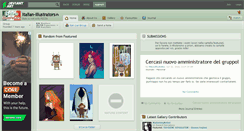Desktop Screenshot of italian-illustrators.deviantart.com