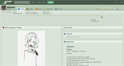 Desktop Screenshot of elliphant.deviantart.com
