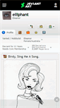 Mobile Screenshot of elliphant.deviantart.com