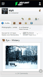 Mobile Screenshot of eyn.deviantart.com