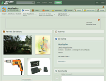 Tablet Screenshot of mushasho.deviantart.com
