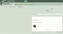 Desktop Screenshot of darklink107.deviantart.com
