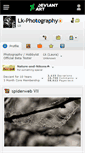 Mobile Screenshot of lk-photography.deviantart.com