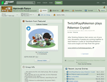 Tablet Screenshot of marowak-fans.deviantart.com