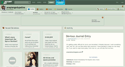 Desktop Screenshot of anaplangedupatine.deviantart.com