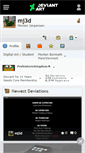 Mobile Screenshot of mj3d.deviantart.com