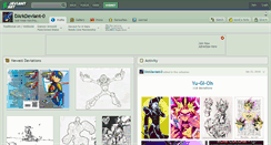 Desktop Screenshot of darkdeviant-0.deviantart.com