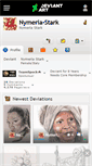 Mobile Screenshot of nymeria-stark.deviantart.com