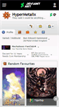 Mobile Screenshot of hypermetalix.deviantart.com