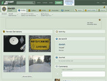Tablet Screenshot of donish.deviantart.com