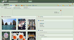 Desktop Screenshot of jenfavre.deviantart.com