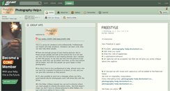 Desktop Screenshot of photography-help.deviantart.com
