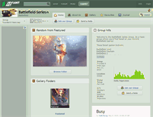 Tablet Screenshot of battlefield-series.deviantart.com