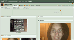 Desktop Screenshot of ghost-council.deviantart.com