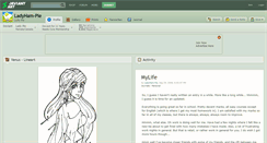 Desktop Screenshot of ladyham-pie.deviantart.com