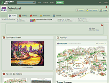 Tablet Screenshot of firstcultural.deviantart.com
