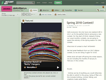 Tablet Screenshot of daknitters.deviantart.com