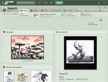 Tablet Screenshot of petah55.deviantart.com