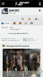 Mobile Screenshot of josh282.deviantart.com