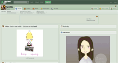Desktop Screenshot of jentille.deviantart.com