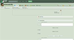 Desktop Screenshot of knives-and-silk.deviantart.com
