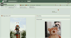 Desktop Screenshot of izene.deviantart.com