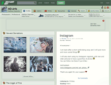 Tablet Screenshot of md-arts.deviantart.com