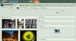 Desktop Screenshot of hibertfreeman.deviantart.com