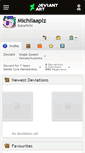 Mobile Screenshot of michilaaplz.deviantart.com