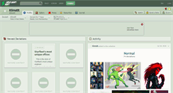 Desktop Screenshot of klimstit.deviantart.com