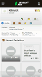 Mobile Screenshot of klimstit.deviantart.com