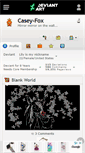 Mobile Screenshot of casey-fox.deviantart.com