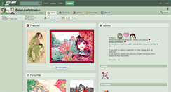 Desktop Screenshot of belarusxvietnam.deviantart.com