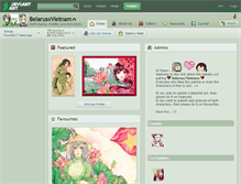 Tablet Screenshot of belarusxvietnam.deviantart.com