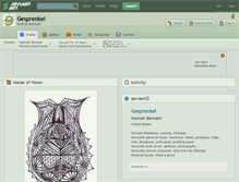 Tablet Screenshot of gesprenkel.deviantart.com
