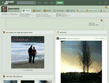 Tablet Screenshot of jeannie64.deviantart.com