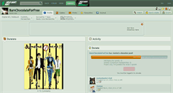 Desktop Screenshot of burnchocolateforfree.deviantart.com