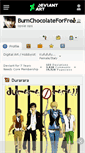 Mobile Screenshot of burnchocolateforfree.deviantart.com
