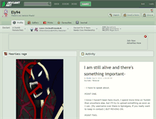 Tablet Screenshot of ely94.deviantart.com