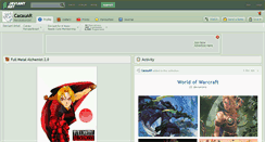 Desktop Screenshot of cacauar.deviantart.com