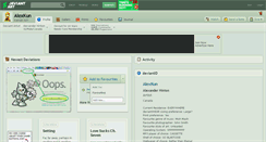 Desktop Screenshot of alexkun.deviantart.com